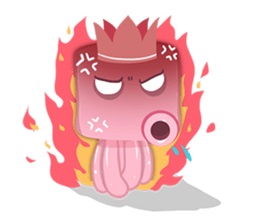 Kute Octopus sticker #10656494