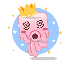 Kute Octopus sticker #10656496