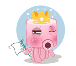 Kute Octopus sticker #10656503