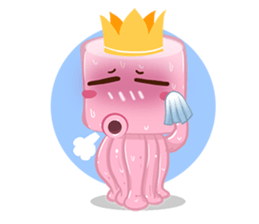 Kute Octopus sticker #10656506