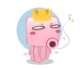 Kute Octopus sticker #10656511