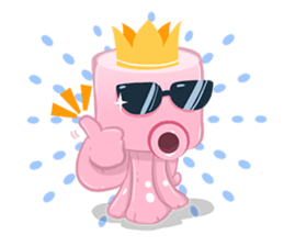 Kute Octopus sticker #10656513