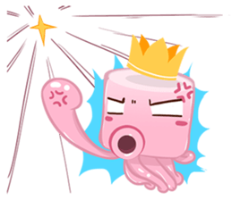 Kute Octopus sticker #10656518