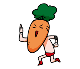 Vegetables Wrestling sticker #10656616