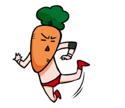 Vegetables Wrestling sticker #10656630