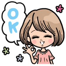 My life sticker for office ladies sticker #10656760