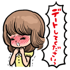 My life sticker for office ladies sticker #10656795