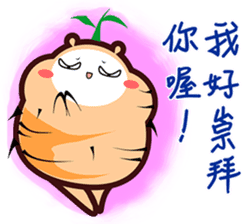This is Ginseng sticker #10657225