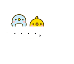 Penguin & Chick Balloon sticker #10657392