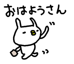 Cute Osaka Rabbit stickers! sticker #10657925