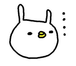 Cute Osaka Rabbit stickers! sticker #10657928