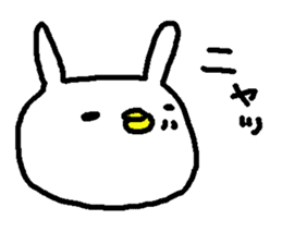 Cute Osaka Rabbit stickers! sticker #10657929