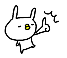 Cute Osaka Rabbit stickers! sticker #10657935