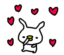 Cute Osaka Rabbit stickers! sticker #10657952