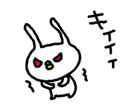 Cute Osaka Rabbit stickers! sticker #10657959