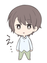 keigo chibicharacter sticker #10658011