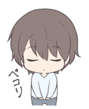 keigo chibicharacter sticker #10658013