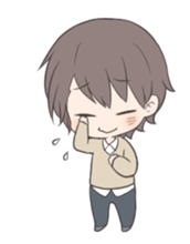 keigo chibicharacter sticker #10658016