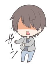 keigo chibicharacter sticker #10658019