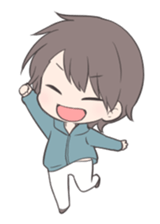 keigo chibicharacter sticker #10658034