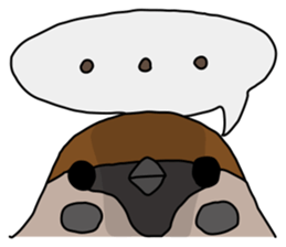 Talking Sparrow sticker #10658445