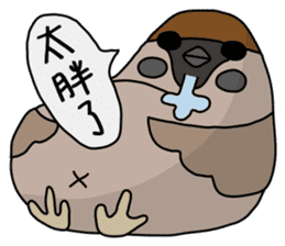 Talking Sparrow sticker #10658455