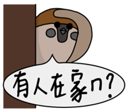 Talking Sparrow sticker #10658474