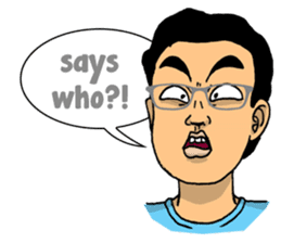 Jimbo Is Not Rambo sticker #10658962