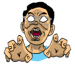 Jimbo Is Not Rambo sticker #10658969