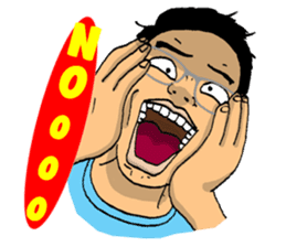 Jimbo Is Not Rambo sticker #10658970