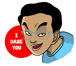 Jimbo Is Not Rambo sticker #10658980