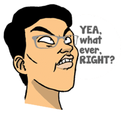 Jimbo Is Not Rambo sticker #10658985