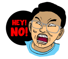 Jimbo Is Not Rambo sticker #10658988