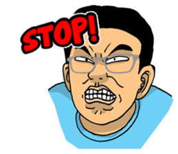 Jimbo Is Not Rambo sticker #10658989