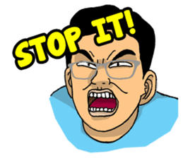 Jimbo Is Not Rambo sticker #10658990