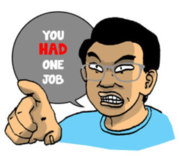 Jimbo Is Not Rambo sticker #10658994