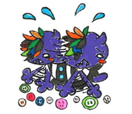 Ayakashi life sticker #10659095