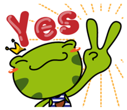 I am a Frog Prince sticker #10659564