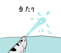 Creatures of little realistic sea sticker #10659890