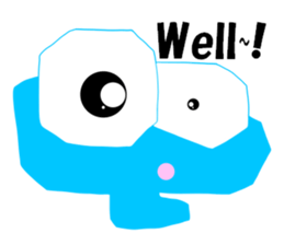 Caterpillar boy 2 (Kem boy 2)English sticker #10660286