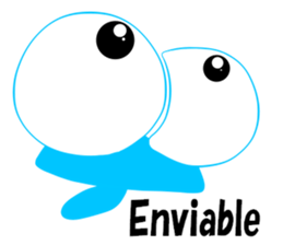 Caterpillar boy 2 (Kem boy 2)English sticker #10660307