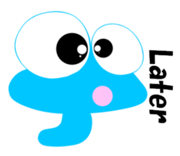 Caterpillar boy 2 (Kem boy 2)English sticker #10660319