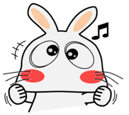 Cute Rabbit Everyday 6th sticker #10661327