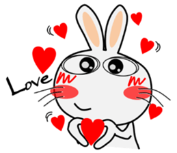 Cute Rabbit Everyday 6th sticker #10661340