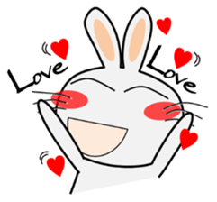 Cute Rabbit Everyday 6th sticker #10661341