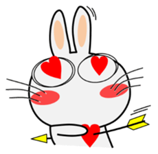 Cute Rabbit Everyday 6th sticker #10661344