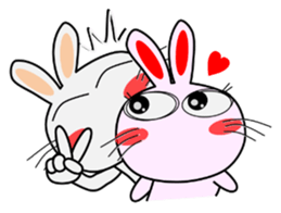 Cute Rabbit Everyday 6th sticker #10661346