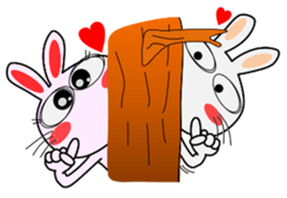 Cute Rabbit Everyday 6th sticker #10661348