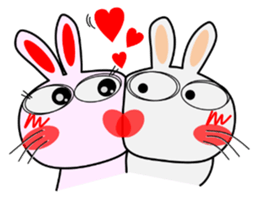 Cute Rabbit Everyday 6th sticker #10661349