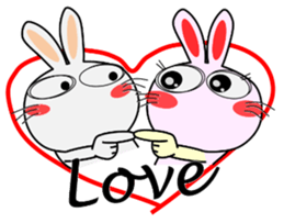 Cute Rabbit Everyday 6th sticker #10661350